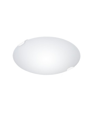 PLAFON CEILIN REDONDO BLANCO 2 X 60W E-27 -  30CM