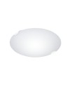 PLAFON CEILIN REDONDO BLANCO 2 X 60W E-27 -  30CM