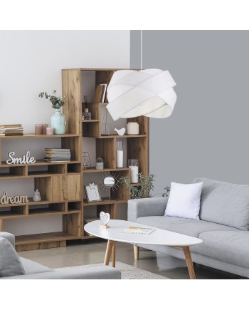 COLGANTE FRACTAL BLANCO 1 X 60W E-27