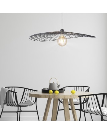 COLGANTE MARNI NEGRO 1 X 60W E-27