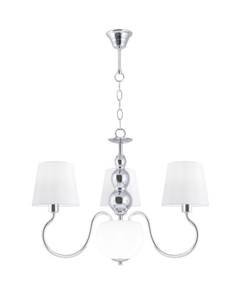 LAMPARA 3L MAXIMA CROMO 3 X 40W E-14+2 X G-9