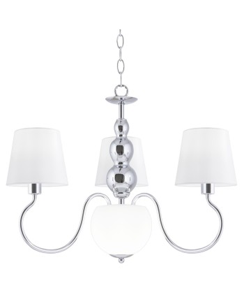 LAMPARA 3L MAXIMA CROMO 3 X 40W E-14+2 X G-9