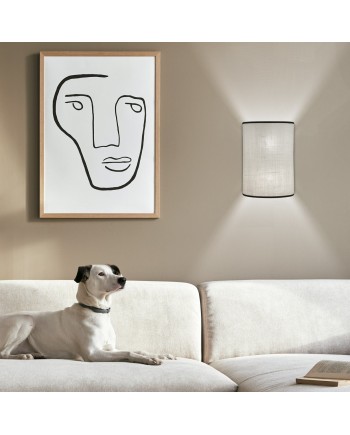 APLIQUE 2L DAFNE BEIG 2 X 60W E-27