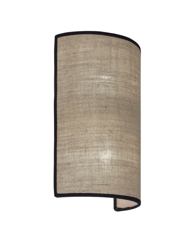 APLIQUE 2L DAFNE TOSTADO 2 X 60W E-27