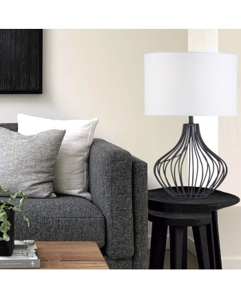 SOBREMESA PRATO NEGRO 1 X 60W E-27