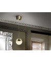 LAMPARA 1L LED ·SPHERE· Ø12 LATON