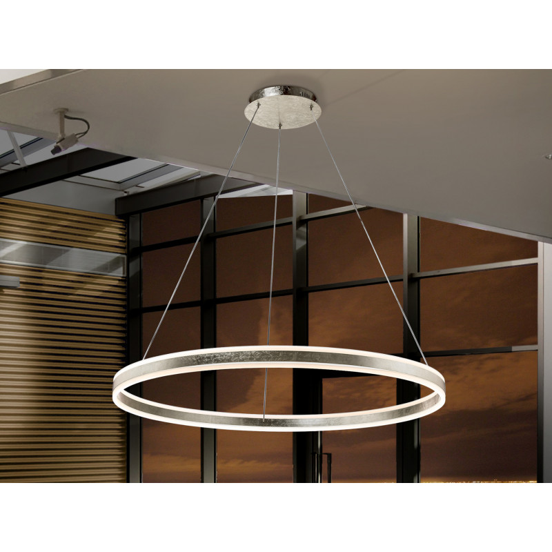 HELIA- LAMPARA LED PLATA 100D