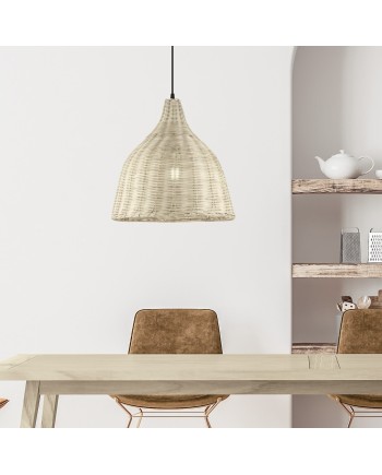 COLGANTE SACOMA MIMBRE 1 X 60W E-27