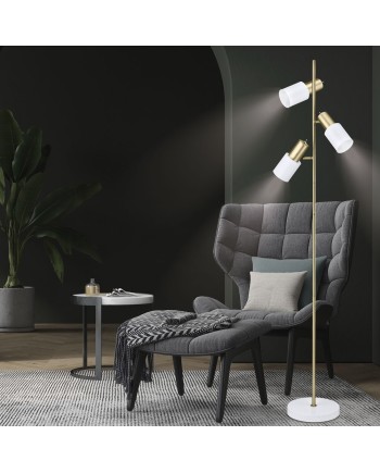 PIE SALON 3LMAENA BLANCO-LATON 3 X 40W E-14