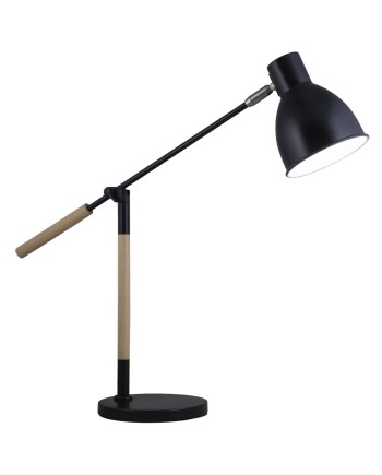 FLEXO RISTORI NEGRO-MADERA 1 X 60W E-27