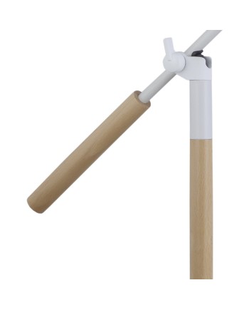 FLEXO RISTORI BLANCO-MADERA 1 X 60W E-27