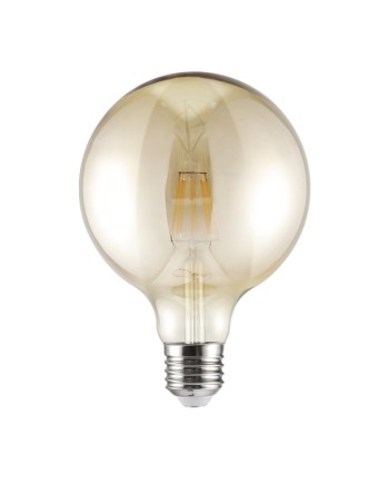 BOMBILLA LED GLOBO  8W AMBAR LED 8W 760LM 3000K - E-27