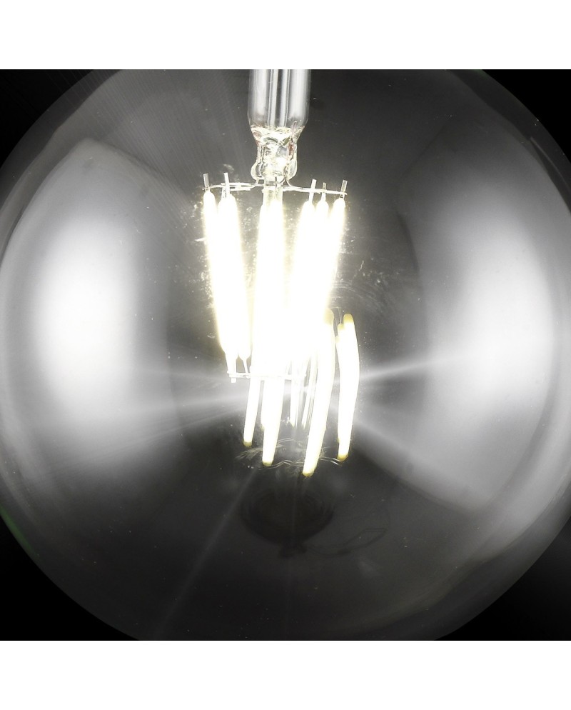 BOMBILLA LED GLOBO  8W TRANSP. LED 8W 880LM 4000K - E-27