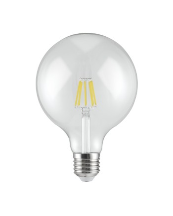 BOMBILLA LED GLOBO  8W TRANSP. LED 8W 880LM 4000K - E-27