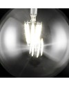 BOMBILLA LED GLOBO  8W TRANSP. LED 8W 880LM 4000K - E-27