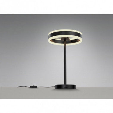 HELIA - SOBREMESA LED NEGRO MATE