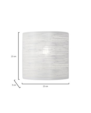 APLIQUE TAYLOR BLANCO 1 X 60W E-27