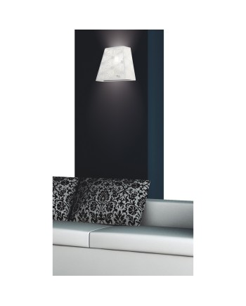 APLIQUE TULON BLANCO 1 X 60W E-27