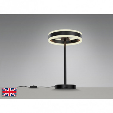 HELIA - SOBREMESA LED NEGRO MATE