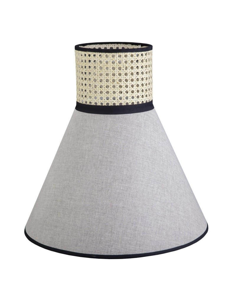 PANTALLA YAIZA REJILLA-VISON E-27 40