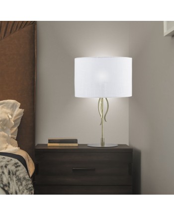 SOBREMESA DANA CUERO 1 X 60W E-27