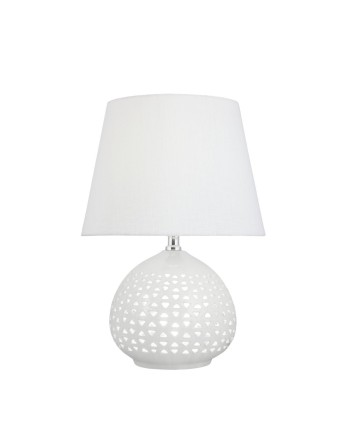 SOBREMESA MORGAN BLANCO 2 X 60W E-27