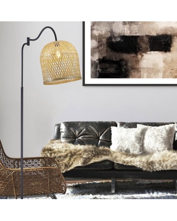 PIE SALON FLORIAN MIMBRE 1 X 60W E-27