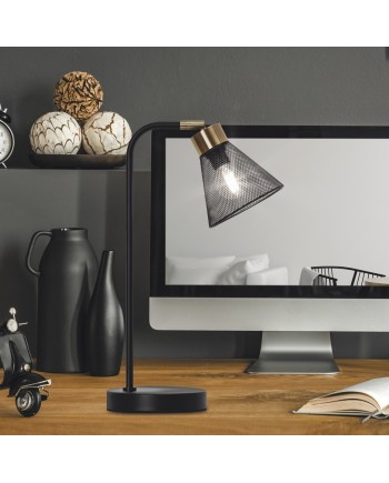 FLEXO MANILA NEGRO 1 X 60W E-27