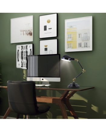 FLEXO TADAO NEGRO-LATÓN 1 X 40W E-14