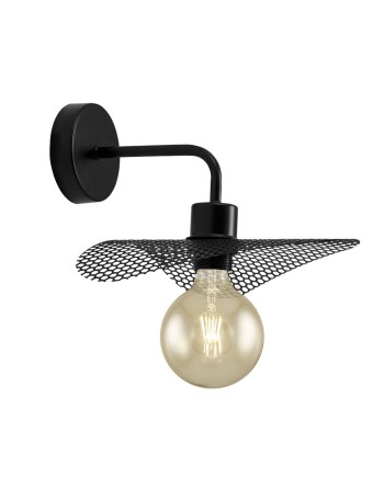 APLIQUE GÜELL NEGRO 1 X 60W E-27