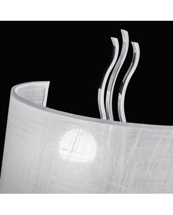 APLIQUE DANA CROMO 1 X 60W E-27