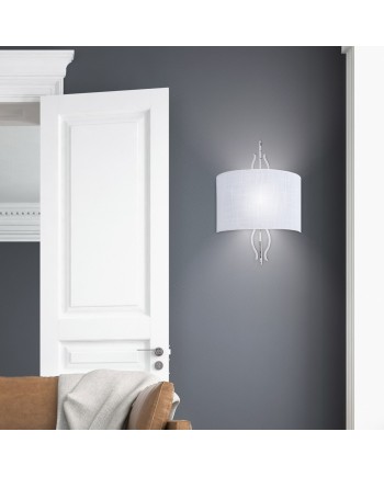 APLIQUE DANA CROMO 1 X 60W E-27