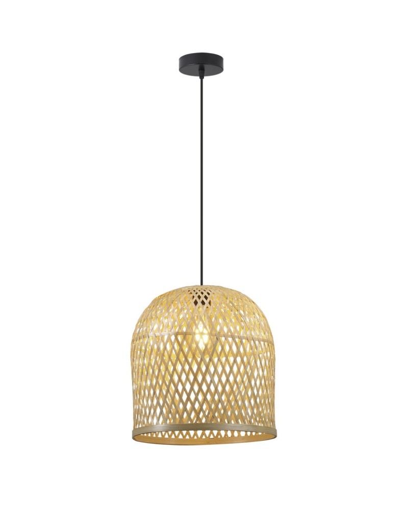 COLGANTE FLORIAN RATTAN 1 X 60W E-27