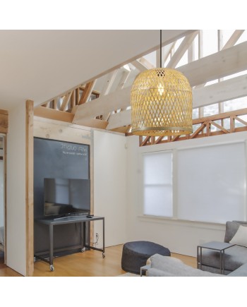 COLGANTE FLORIAN RATTAN 1 X 60W E-27