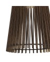 COLGANTE MON MADERA OSCURA 1 X 60W E-27
