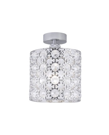 PLAFON RABAT CROMO 1 X 60W E-27