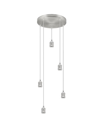 REDONDO 5L ELKAN NIQUEL SAT. 5 X 60W E-27