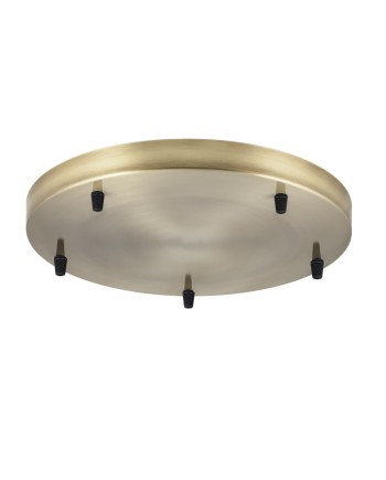 BASE REDONDA 5L CUERO CON PRISIONEROS