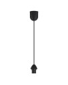PENDANT PLASTICO NEGRO