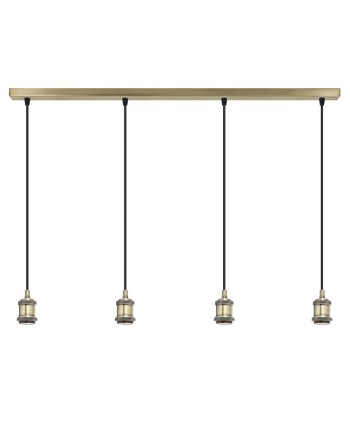 BARRA 4L ELKAN CUERO 4 X 60W E-27