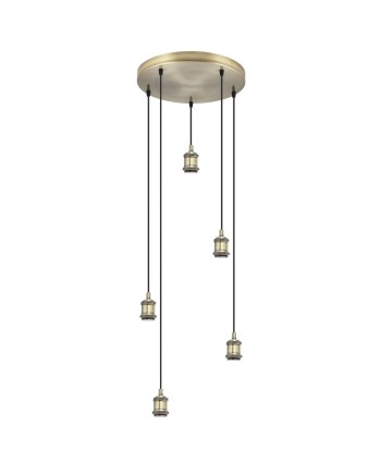 REDONDO 5L ELKAN CUERO 5 X 60W E-27