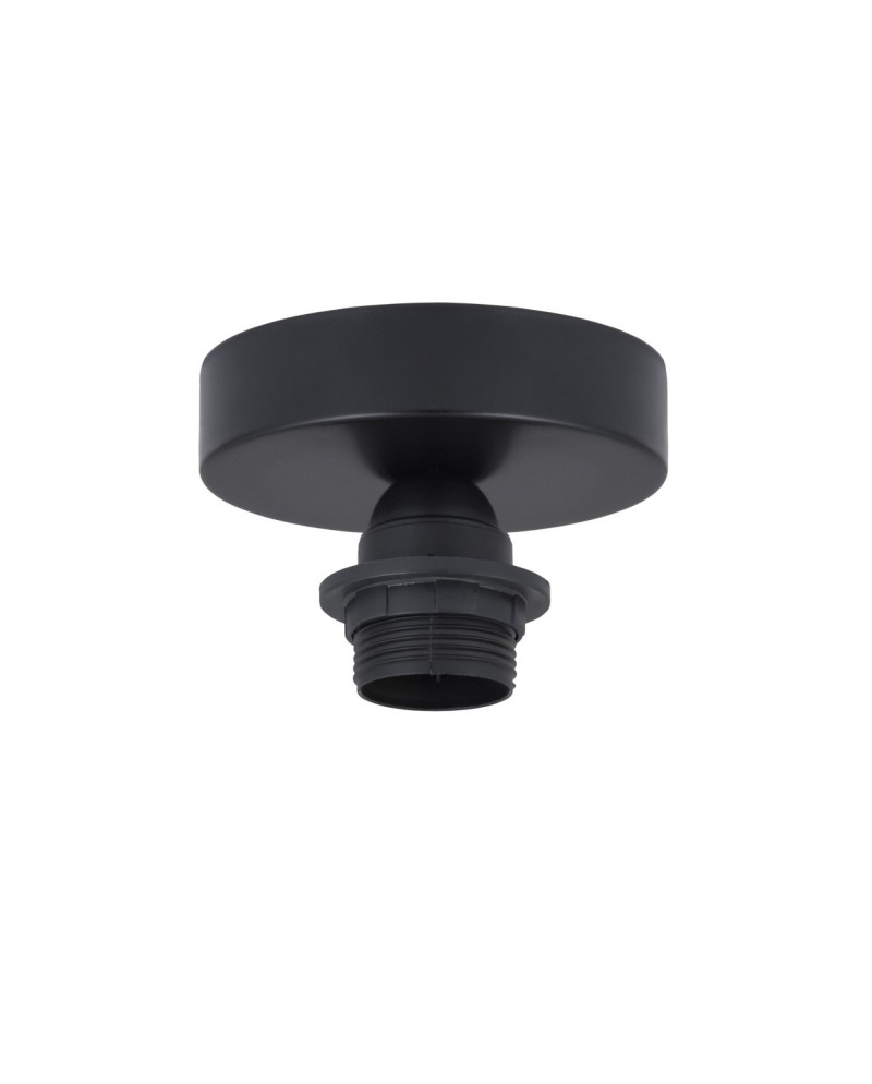 PLAFON 1L LARRUE NEGRO 1 X 60W E-27