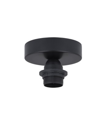 PLAFON 1L LARRUE NEGRO 1 X 60W E-27