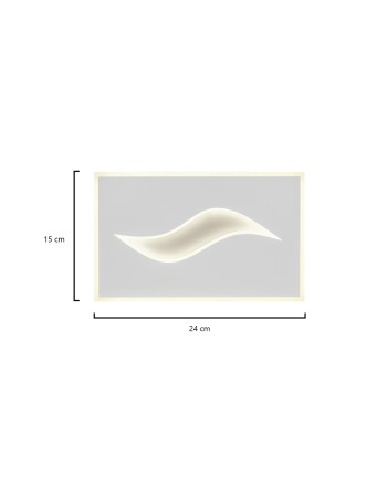 PLAFON LED AMIR BLANCO LED 22W 2090LM 3000K