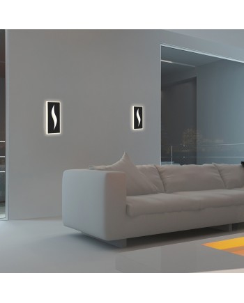 PLAFON LED AMIR NEGRO LED 22W 2090LM 3000K