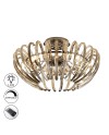 PLAFON ·ARIADNA· CHAMPAGNE 9L DIMABLE