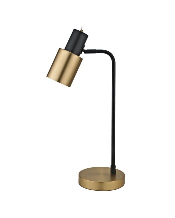 SOBREMESA 1L MAENA NEGRO-LATON 1 X 40W E-14