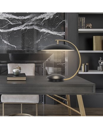 SOBREMESA 1L NANDA NEGRO MATE LED 12W 1140LM 3000K