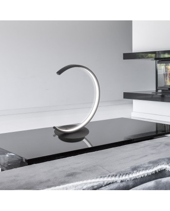 SOBREMESA UBER NEGRO MATE LED 8W 760LM 4000K