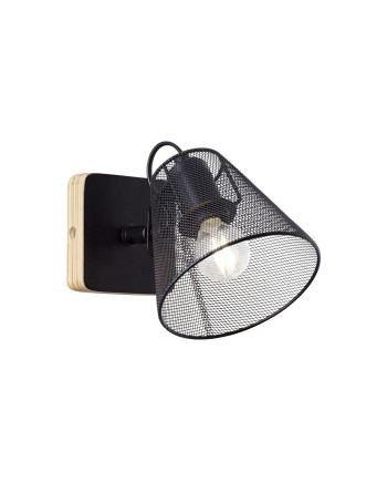 APLIQUE UTRECH NEGRO 1 X 40W E-14